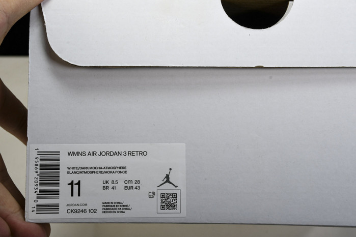 AIR JORDAN 3 RETRO 