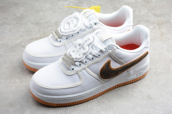 AIR FORCE 1 White LV  Head  Cover AQ4211  001
