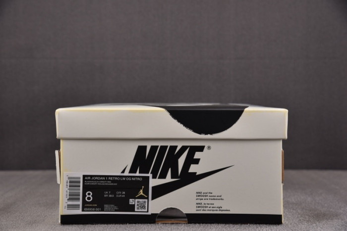 Nigel Sylvester X Air Jordan 1 Low OG Better With Time  IB8958-001