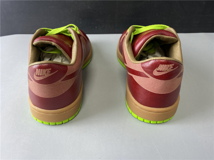 Nike Dunk Low 1-Piece Varsity Red Chartreuse 311611-661